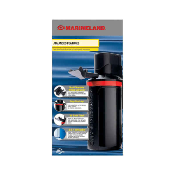 MarineLand Magnum Polishing Internal Canister Filter ML90770 - Image 2