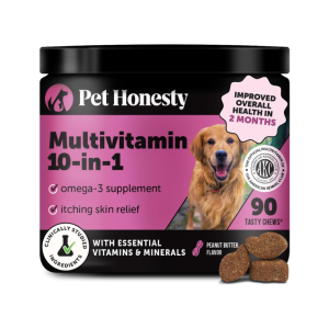 Multivitamin Dog Supplement, Vitamins for Skin and Coat Allergies