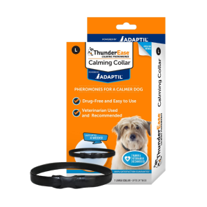 ThunderEase Calming Anti Anxiety Pheromone Collar for Dogs (Large)