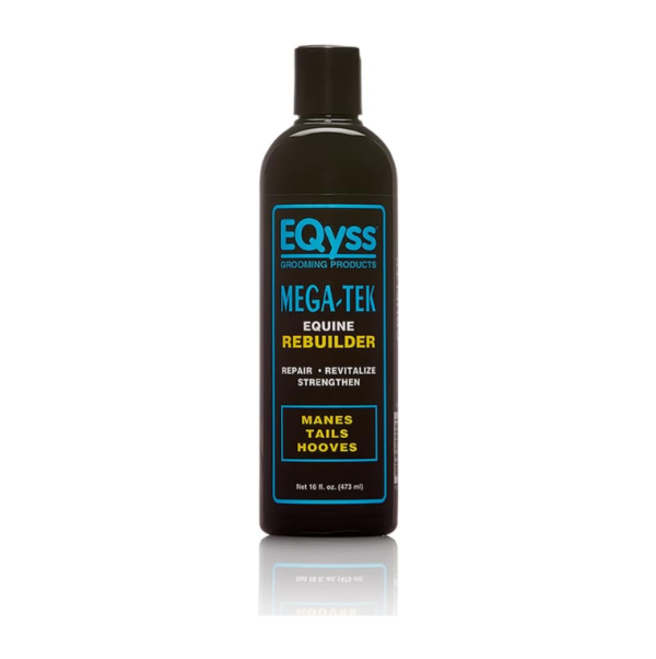 EQyss Mega-Tek Rebuilder for Horses | Strengthens Hooves, Manes & Tails, Reduces Breakage & Sores, 16 oz